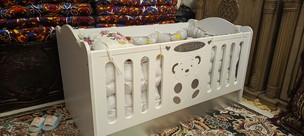 Детский кровать для младенца! Болалар учун кровать!