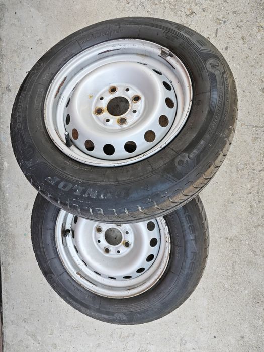 4 броя джанти 13 цола с летни гуми