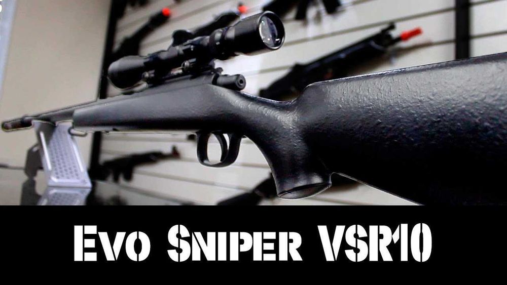 Pusca Airsoft AER COMPRIMAT Full Metal cu luneta Arc Sniper Arma Co2