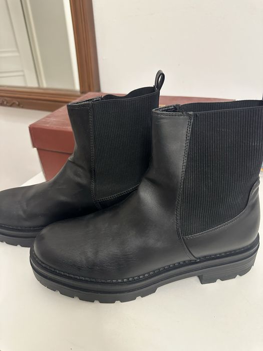 Сапоги осенние, без меха. 40 размер