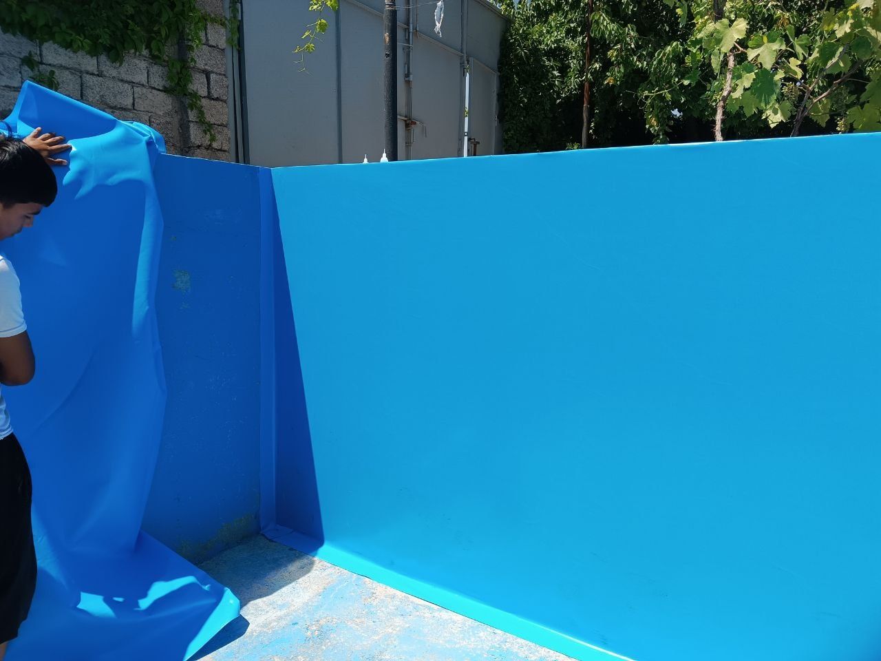 Banner tent ustanofka
