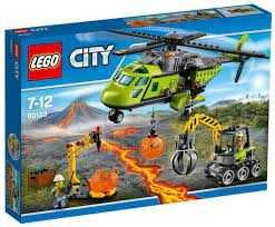 LEGO 60123 City Volcano Supply Helicopter  - NOU Sigilat ORIGINAL