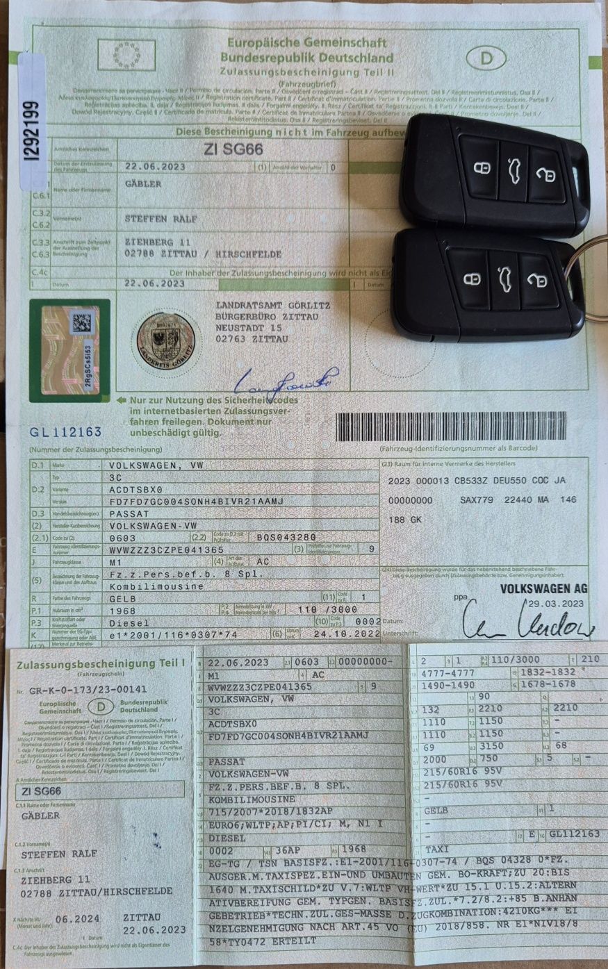 Volkswagen"Passat"kombi 2.0/150ps,Автоматик,Гаранция