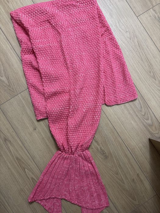 Плетено одеало Русалка - ново, 2 броя