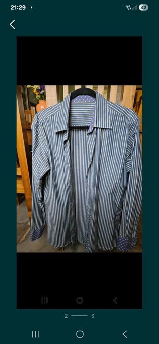 Cămașă dungi bărbați made in Romania