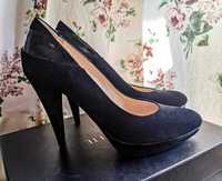 Нови елегантни обувки на висок ток Musette от естествена кожа