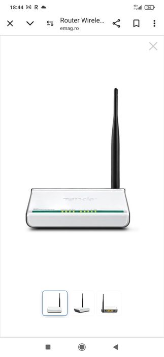 Router Wireless-N Tenda W316R, 150Mbps