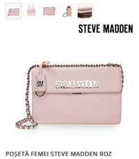 Geanta originala roz pink Steve Madden