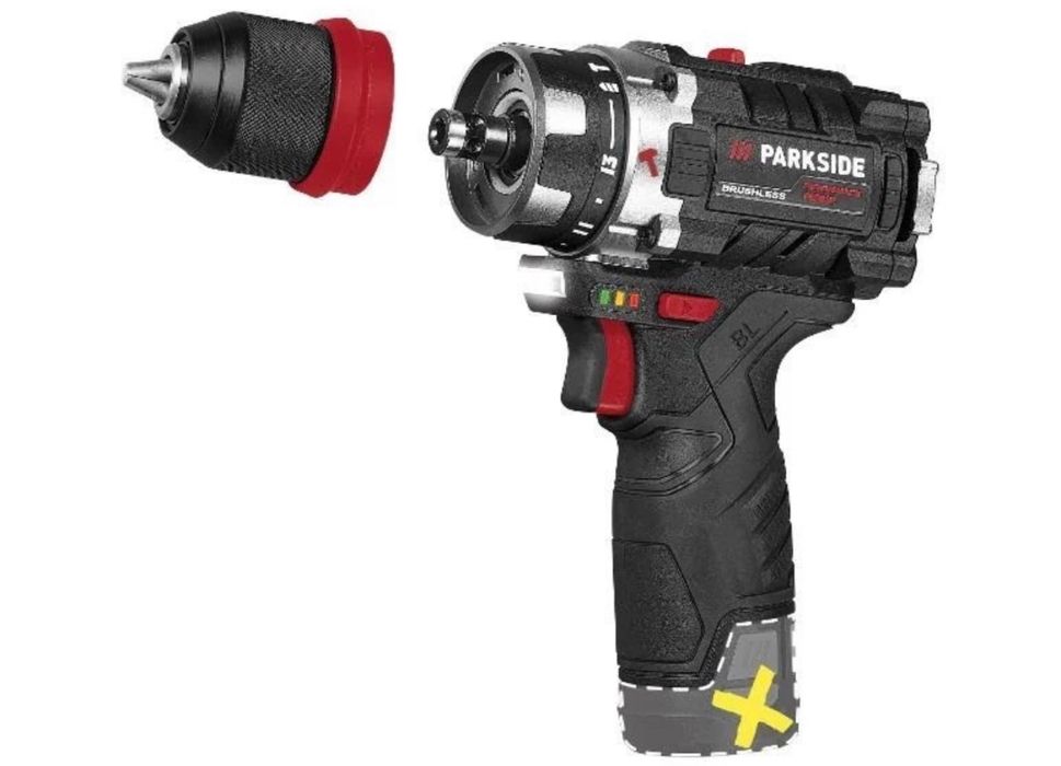 Bormasina cu percutie Parksaide performance 12 v PSBSAP 12 A1 filetant