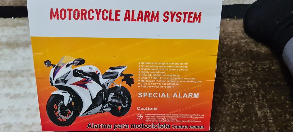 Alarmă scuter, motocicletă.
