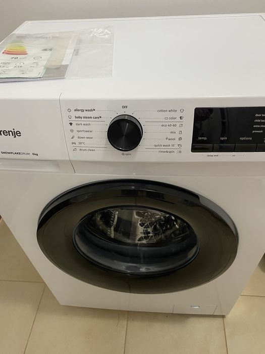 Чисто нова пералня Gorenje WNHVB60SES