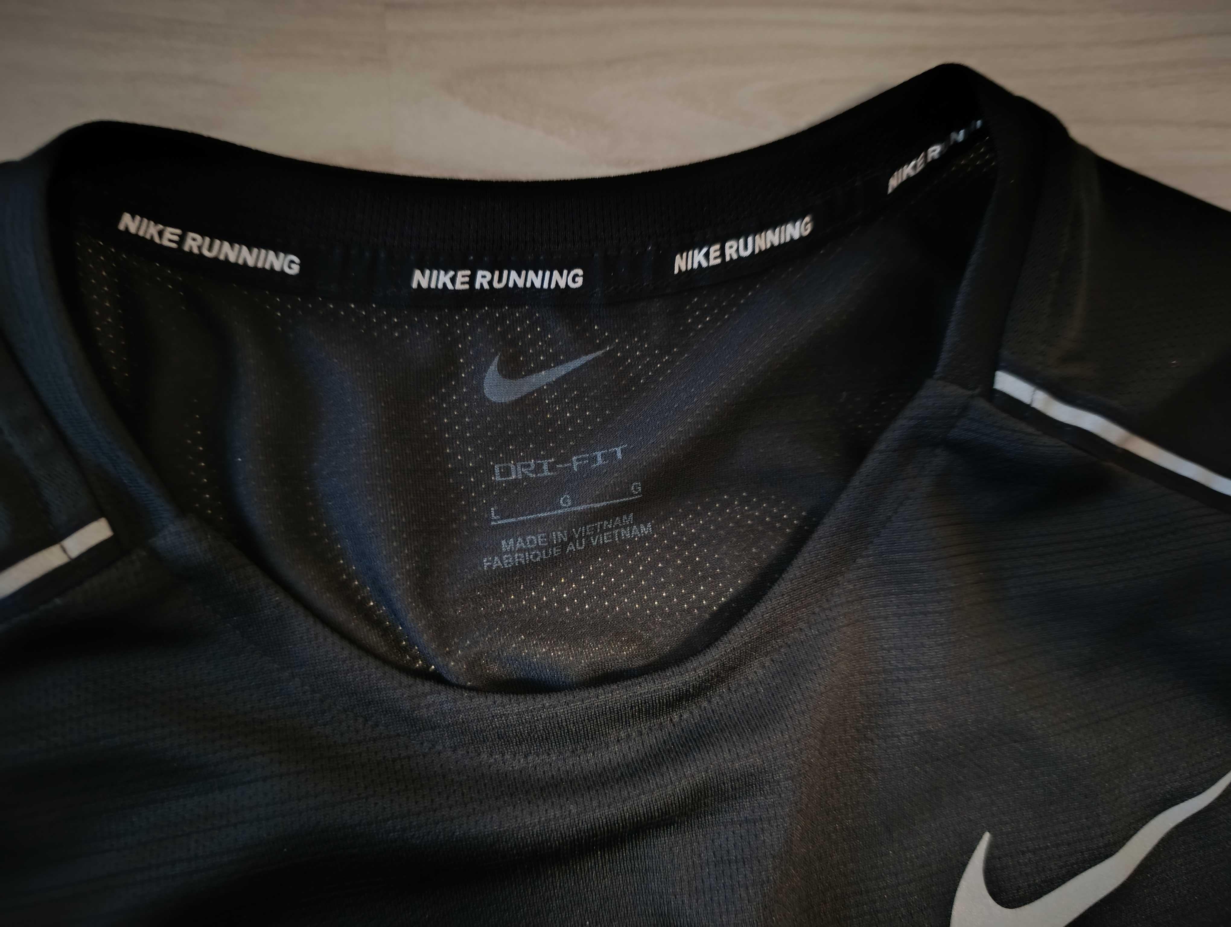 ''Nike Dri-Fit Miler Long Sleeve''оригинална мъжка фланелка Л размер
