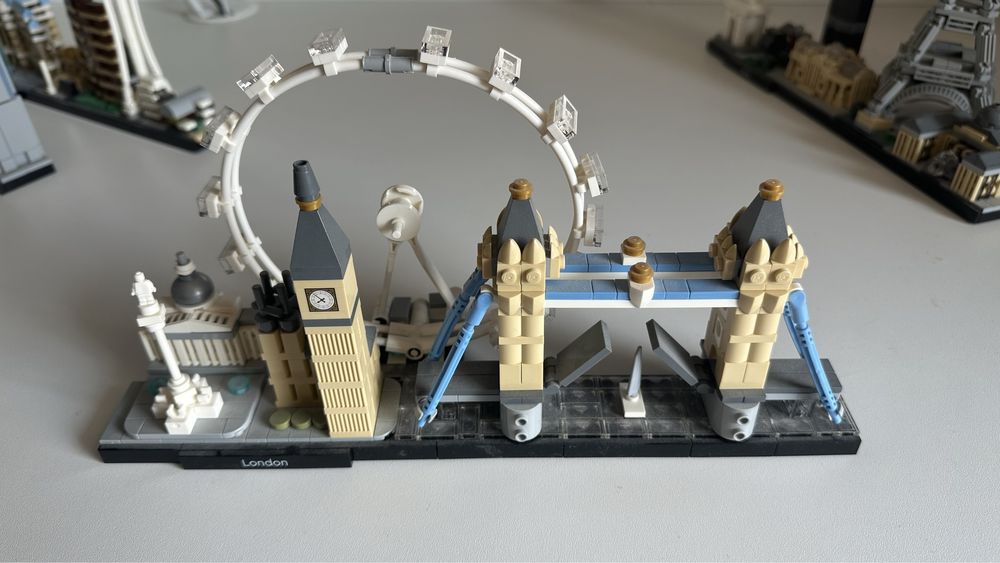 Lego architecture London, New York, Las Vegas, Paris, Sydney