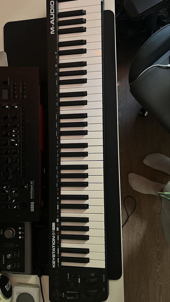 MIDI-клавиатура M-Audio Keystation 61 MK3 Black