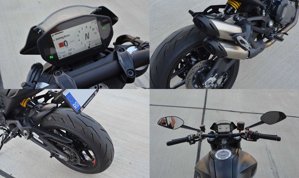 DUCATI Monster 937+ Fabr.2022 Evacuare Arrow - 9.000km - Accept Auto