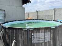 Vand piscina rotunda 3,66x100