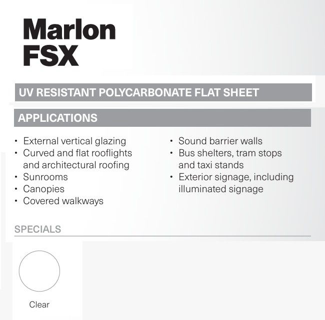 Policarbonat Compact Marlon Fsx Tr 8mm