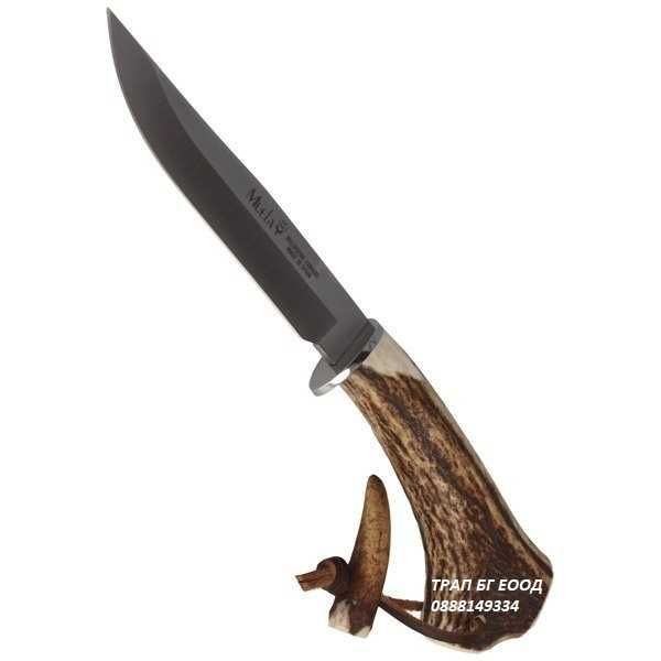 Ловен Нож Muela GRED-13H Муела Испания Еленов Рог и Кожена Кания