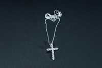 Silver 925 Cross Pendant Necklace