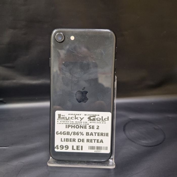 IPhone SE2 64Gb 86% Baterie Garantie/Factura #48557