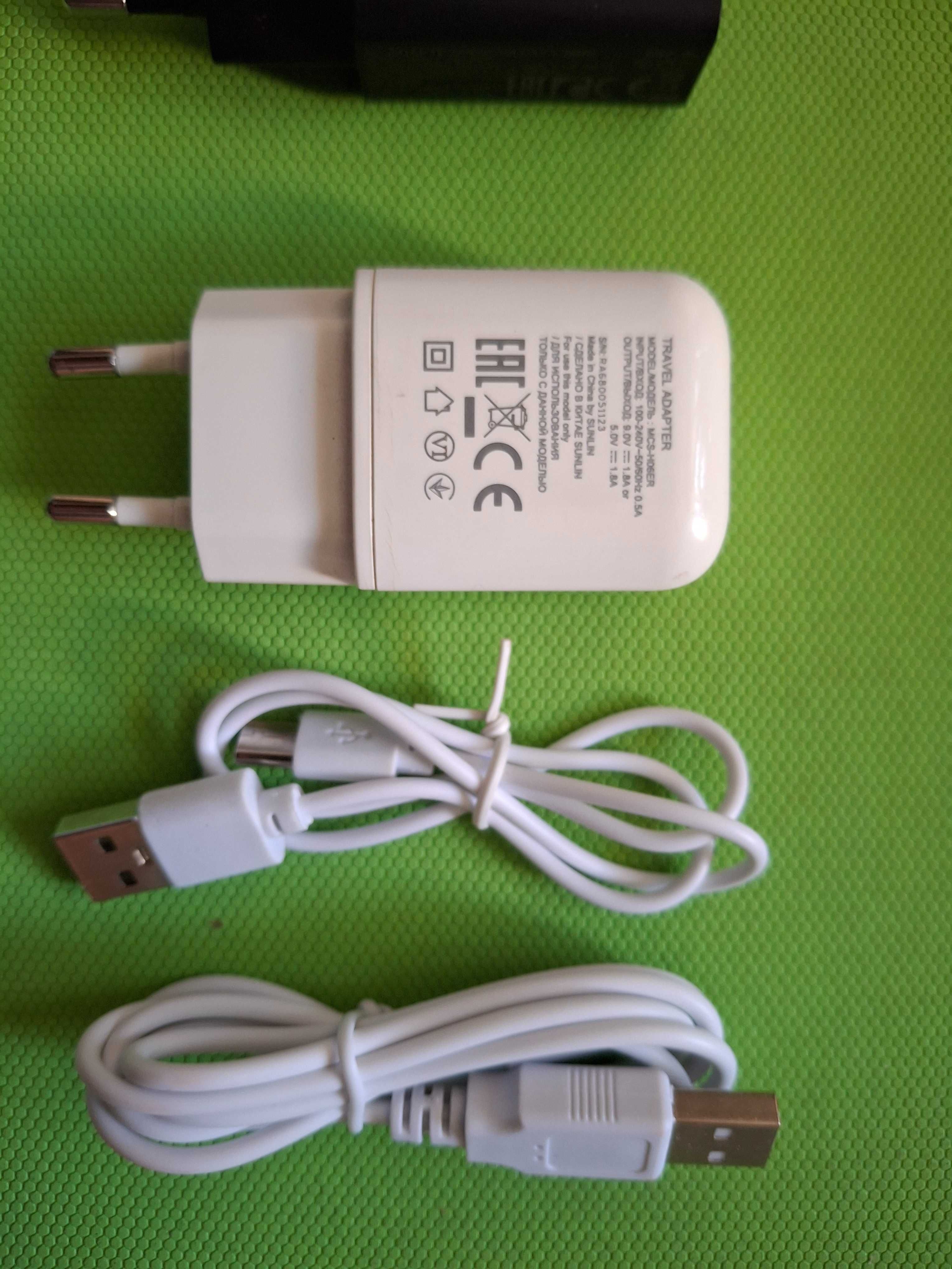 Зарядное устройство адаптер + 2 usb type-c