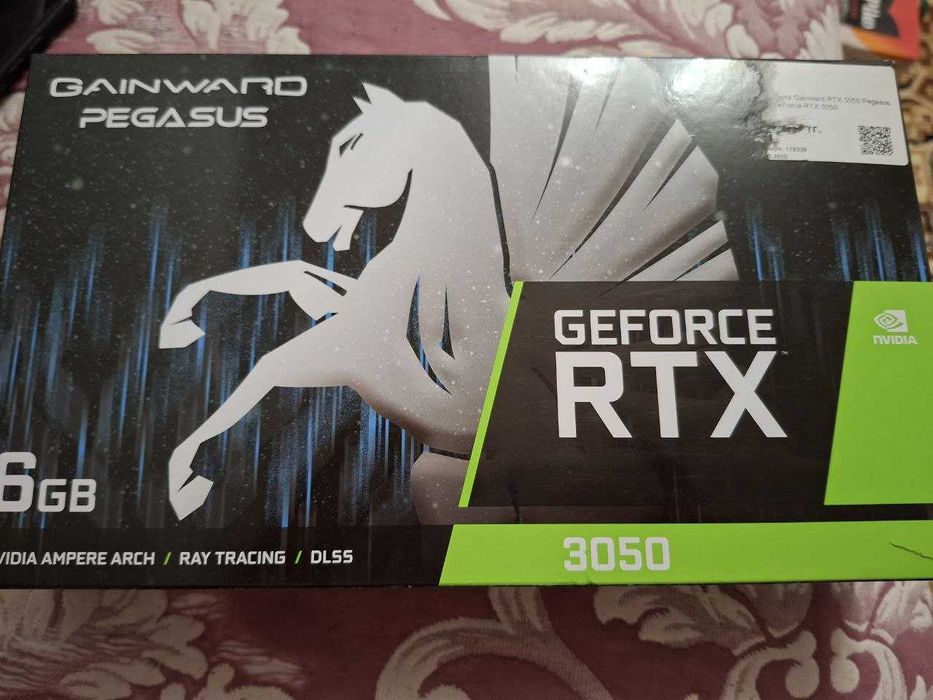 Продам видеокарту в отличном состоянии RTX 3050 на 6 гб.