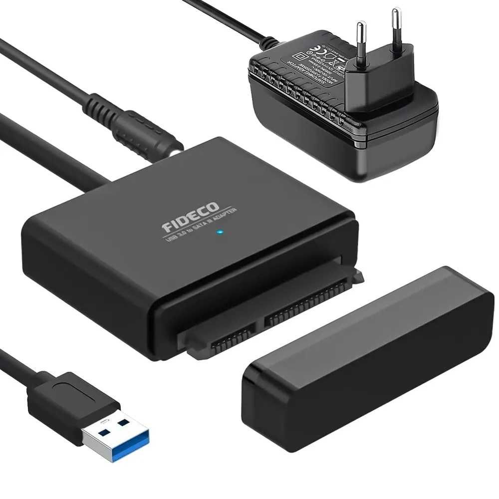 FIDECO USB 3.0 Кабел за връзка към HDD/SSD | SATA | 2.5″/3.5″