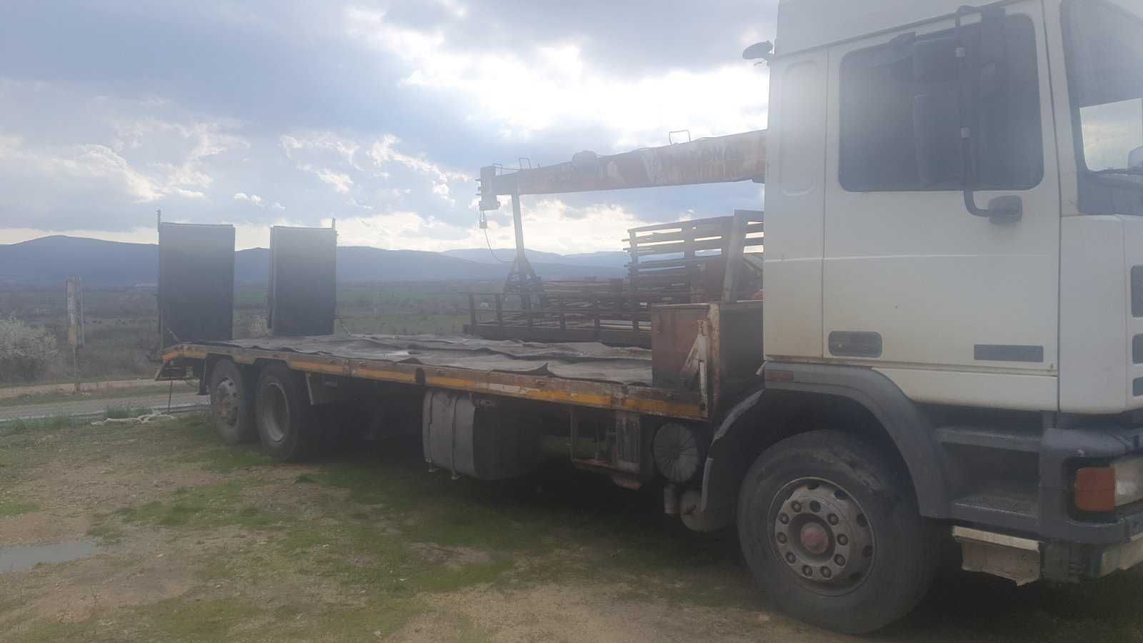 Автокран под наем, транспорт, кран, MERLO ROTO, DAF