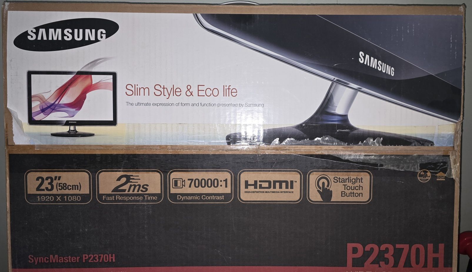 Продам монитор Samsung P2370H с сенсорным управлением.