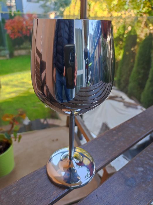 Echtwerk метални чаши за вино (идеални за сватба,къмпинг,път, подарък)