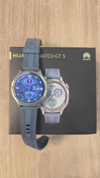 Ceas Huawei GT 5 Blue 46 mm