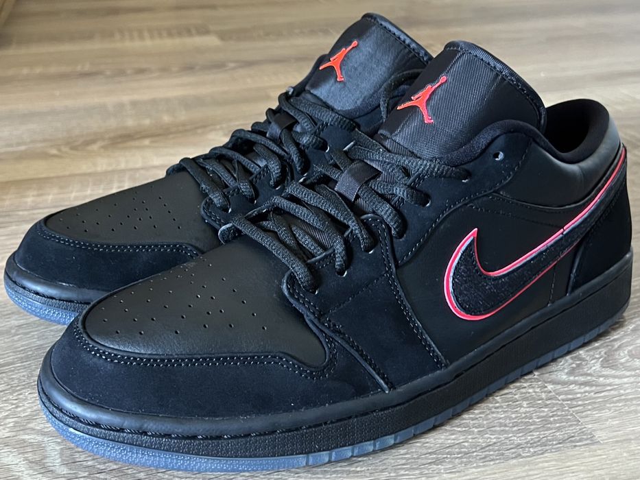 Air Jordan 1 Low Retro Black Red Orbit… marime 45,5