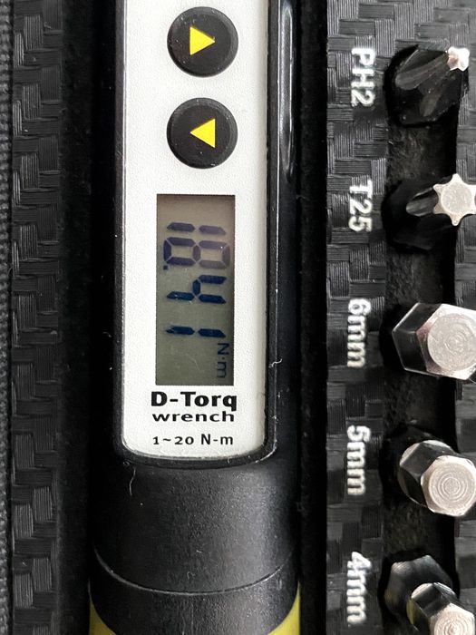 Topeak D-Torque - Cheie dinamometrica (PRO - foarte usoara)