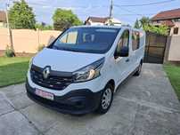 Renault trafic Dublu cabine 6 locuri 2017 euro 6 Model lung XXL RATE B