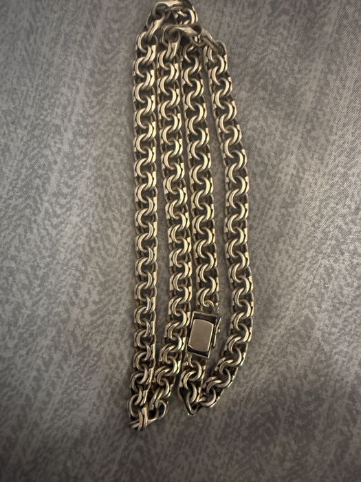 Цепочка серебро бисмарк