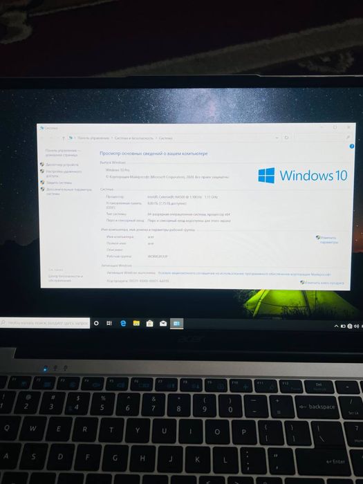 Acer noutbuk yangi 2025 modeli juda kam ishlagan