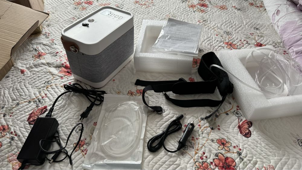 Concentrator de Oxigen portabil 1 - 3 l flux continuu