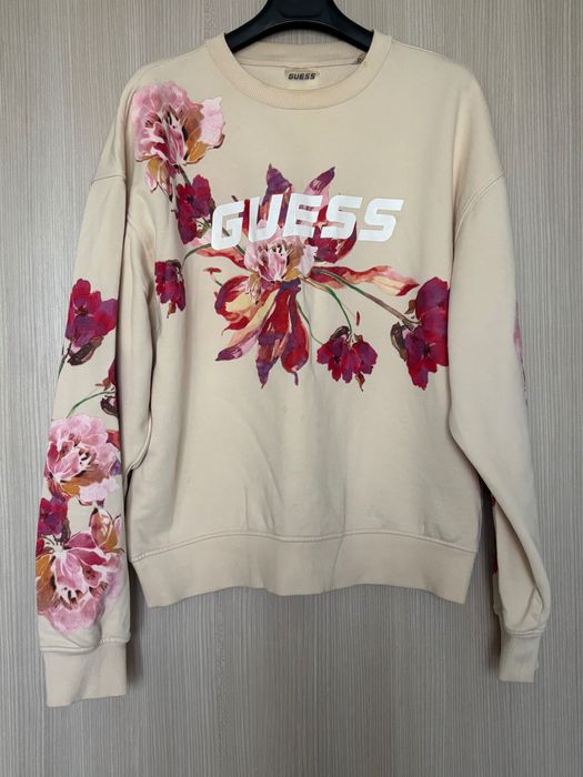 Суитчър с цветна шарка марка Guess