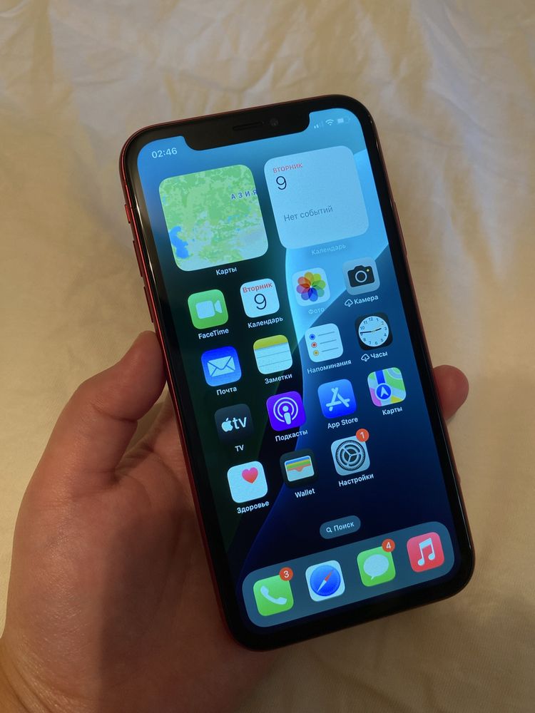 iPhone XR 256гб 78%Акб в идеале