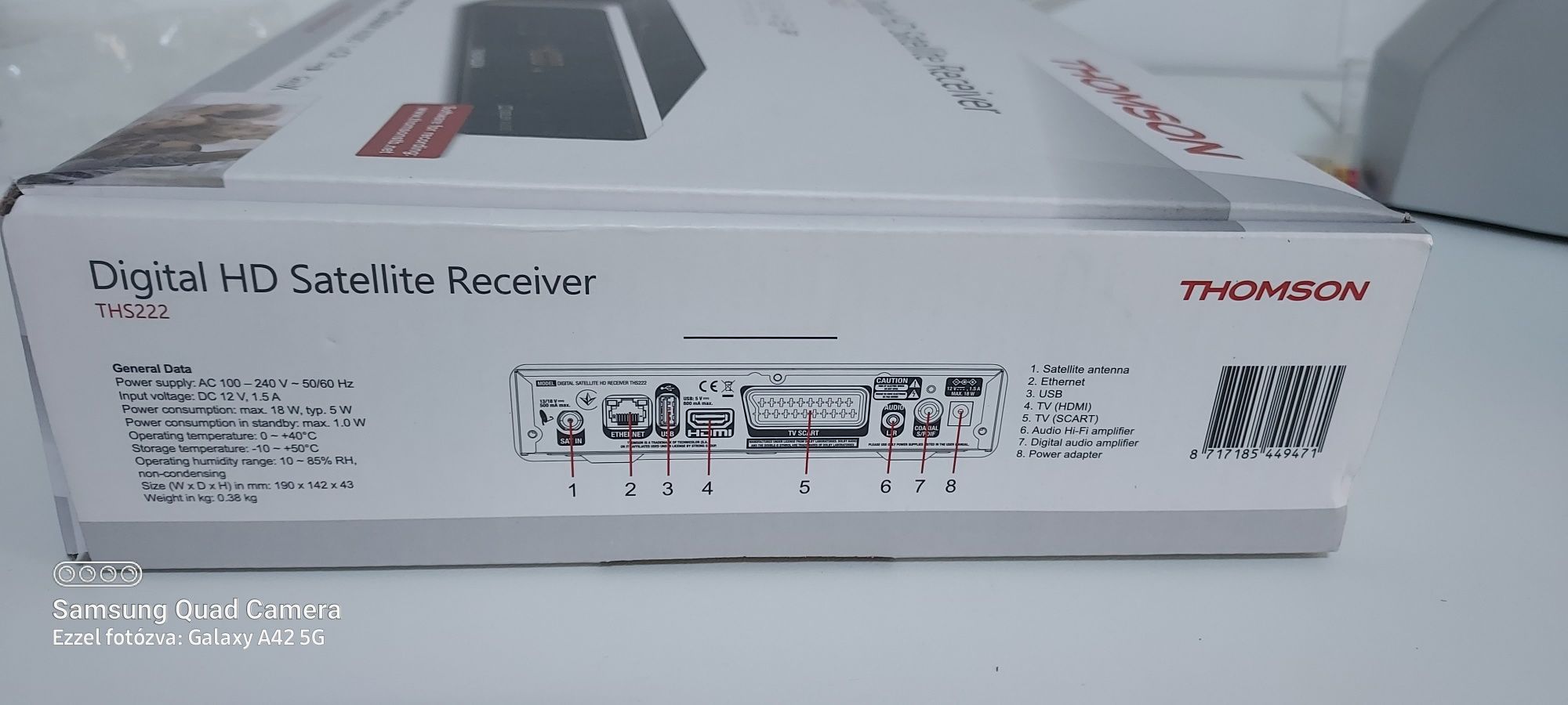 Sattelite Receiver Thomson Nou