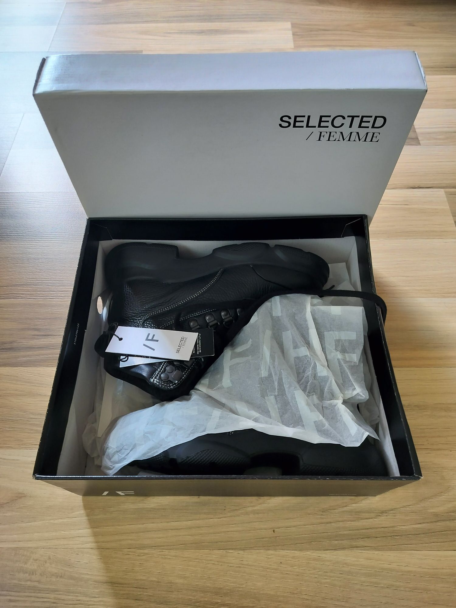 Ghete Femei Selected Femme Negre