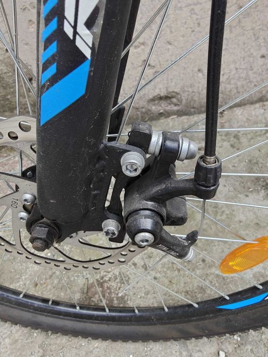 Bicicleta MTB Rich 27.5" - Negru/Alb/Albastru