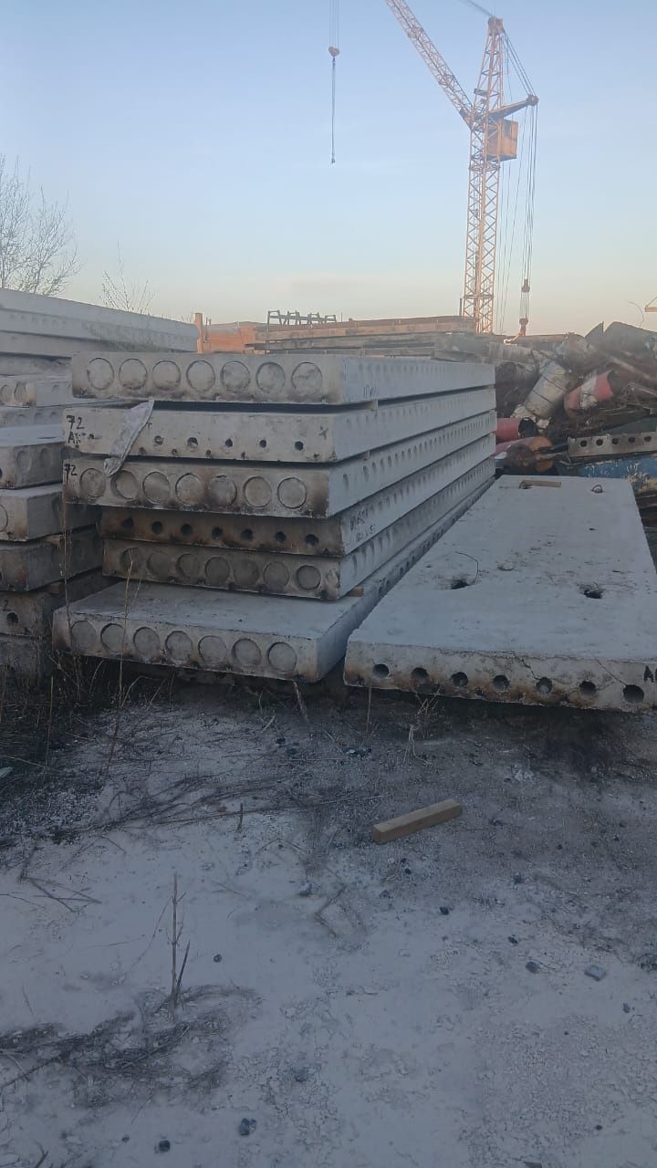 Продаю плита перекрытия новую бэушную город Караганда