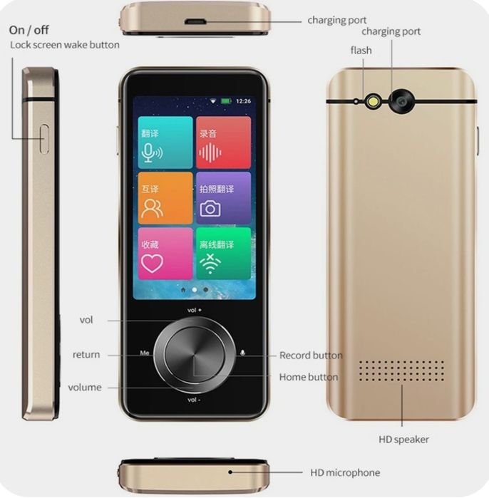 Голосовой фото переводчик Sapar m9