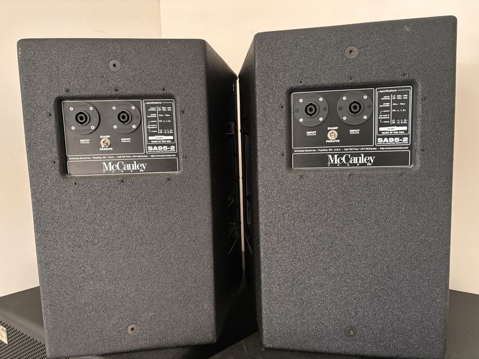 Boxe McCauley- coaxiale 2 topuri