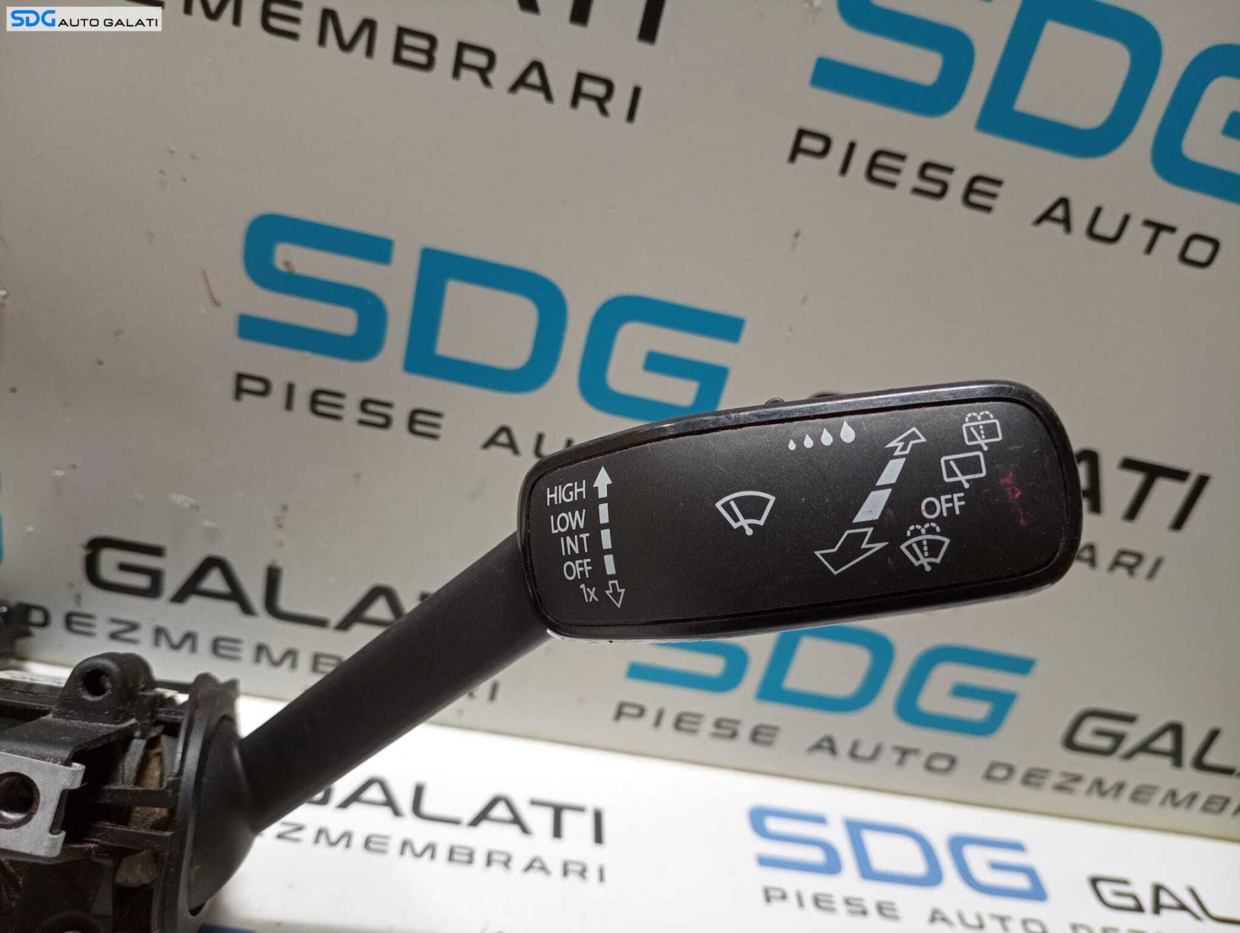 Ansamblu Maneta Manete Bloc Lumini Semnalizare Faza Lunga Scurta Stergatoare Volkswagen Golf 7 2013 - 2020 Cod 5Q0953521R 5Q0953502AJ [M4842]