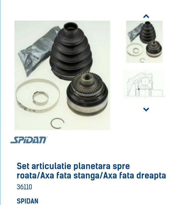 Cap  planetara fața BMW G11-G12