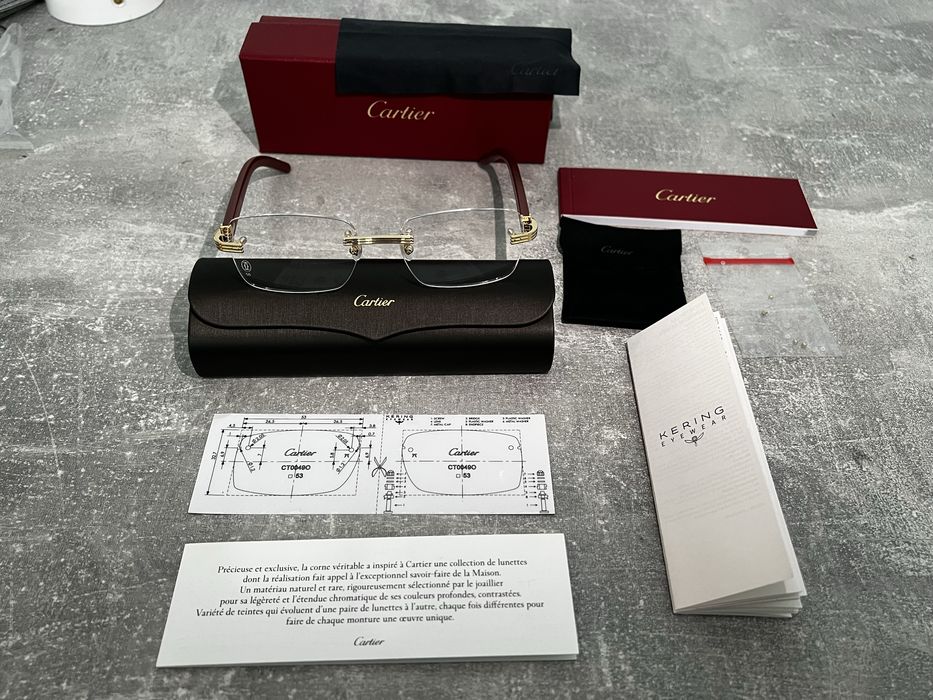 Rama de ochelari Cartier originală