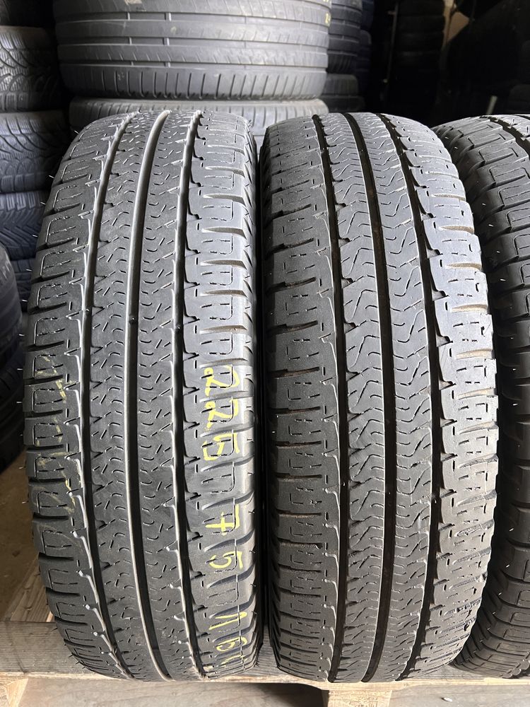 4 anvelope vara 225/75/16 C , Michelin , 7-8 mm