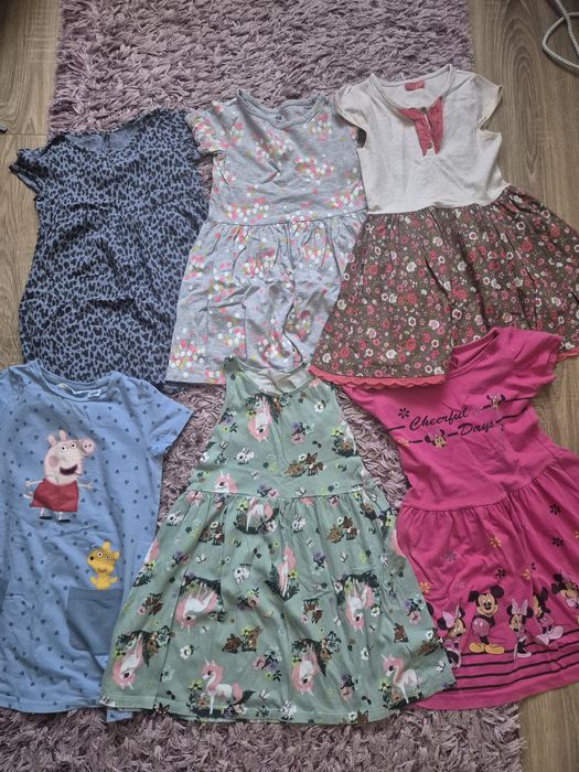 Lot rochite fetite 4-6ani 110-116. Stare foarte buna